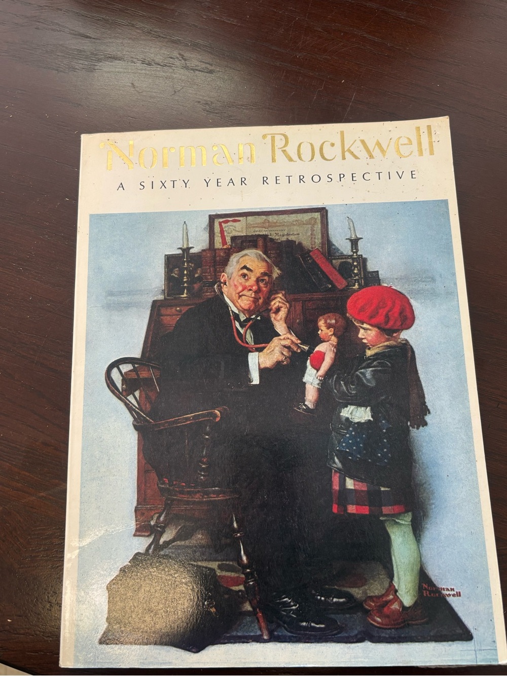 Vintage Norman Rockwell catalogue